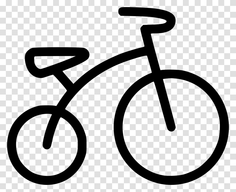 Tricycle Icon Free Download, Vehicle, Transportation, Stencil Transparent Png