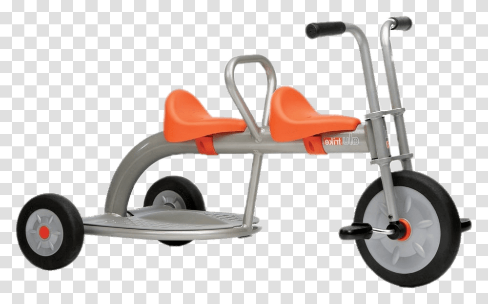 Tricycle With Double Seating Triciclos, Vehicle, Transportation, Bicycle, Bike Transparent Png