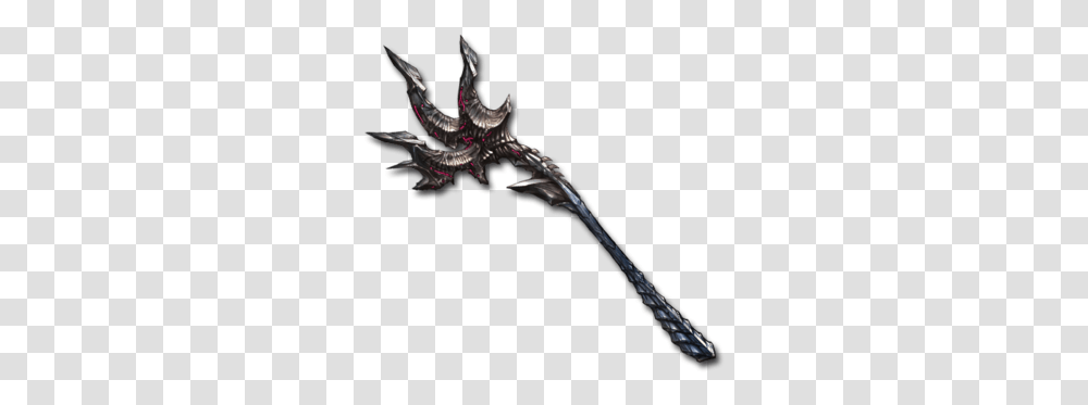 Trident Granblue Fantasy Wiki Dragon, Sword, Blade, Weapon, Weaponry Transparent Png