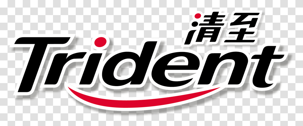 Trident Gum Logo Trident, Label, Text, Alphabet, Symbol Transparent Png
