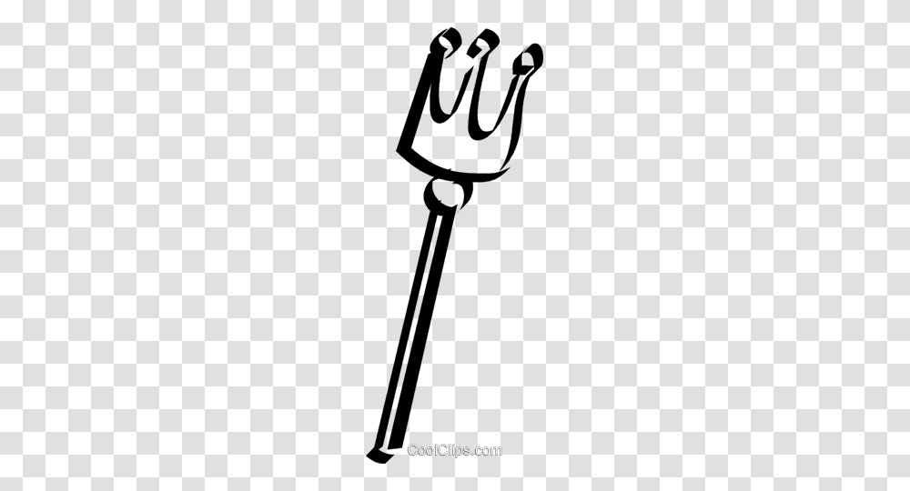 Trident Royalty Free Vector Clip Art Illustration, Tool, Wand, Hip Transparent Png