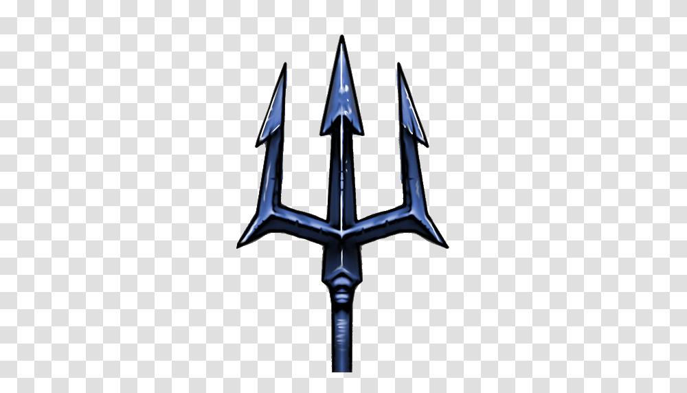 Trident, Weapon, Spear, Weaponry, Emblem Transparent Png