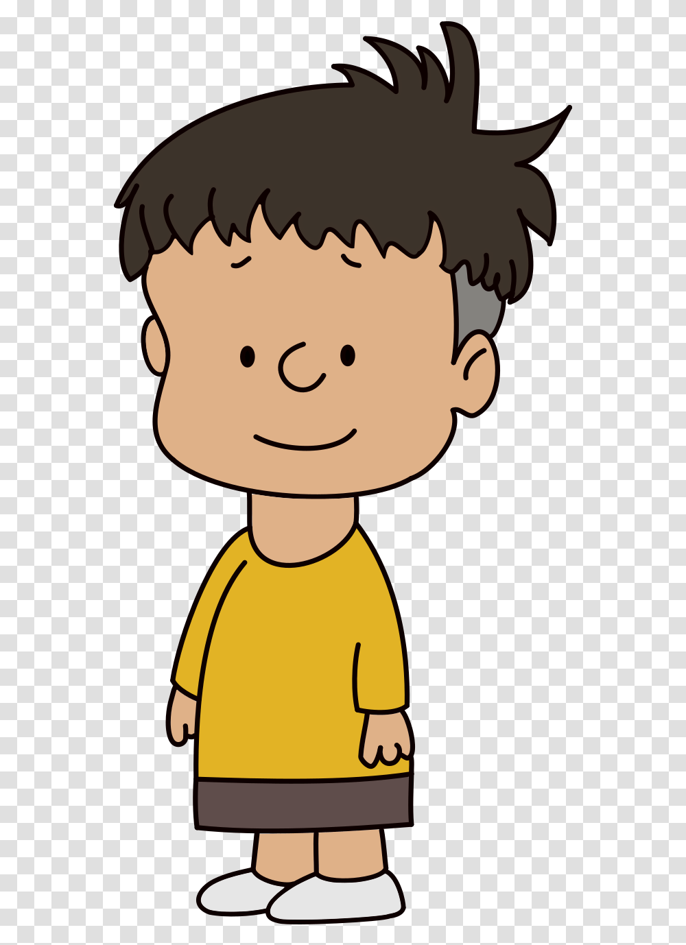 Tried Drawing Sosuke Of The Anime Movie Ponyo In A Peanuts Snoopy Buddy Icon, Face, Clothing, Apparel, Head Transparent Png