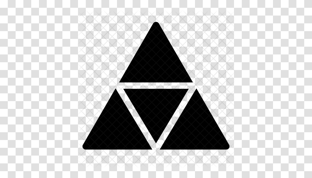 Triforce For Free Download On Ya Webdesign, Pattern, Triangle, Back, Grille Transparent Png