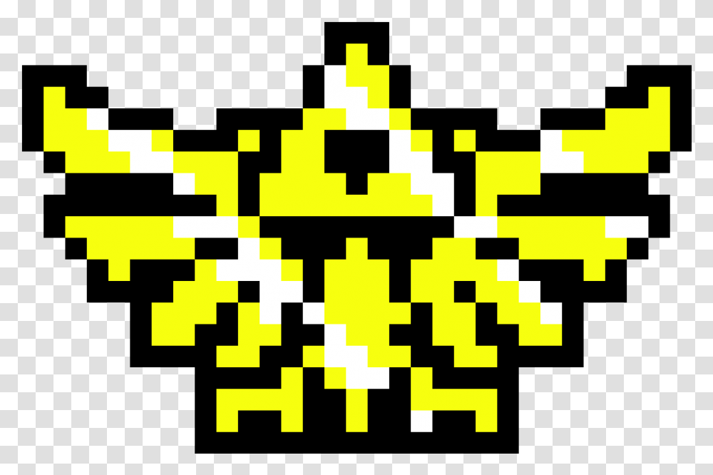 Triforce Pixel Art Zelda Link, Pac Man Transparent Png