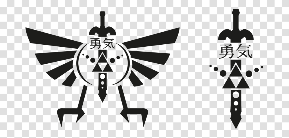 Triforce The Legend Of Zelda Zelda Triforce Tattoo Designs, Knight, Armor, Samurai Transparent Png