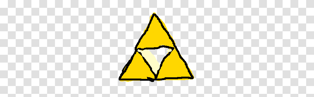 Triforce, Triangle, Person, Human, Arrowhead Transparent Png
