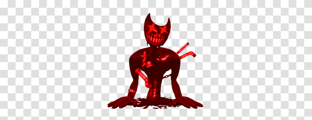 Triggered Mega Bendy Boss Bendy And The Ink Machine Custom Wiki, Alien, Toy, Leisure Activities Transparent Png