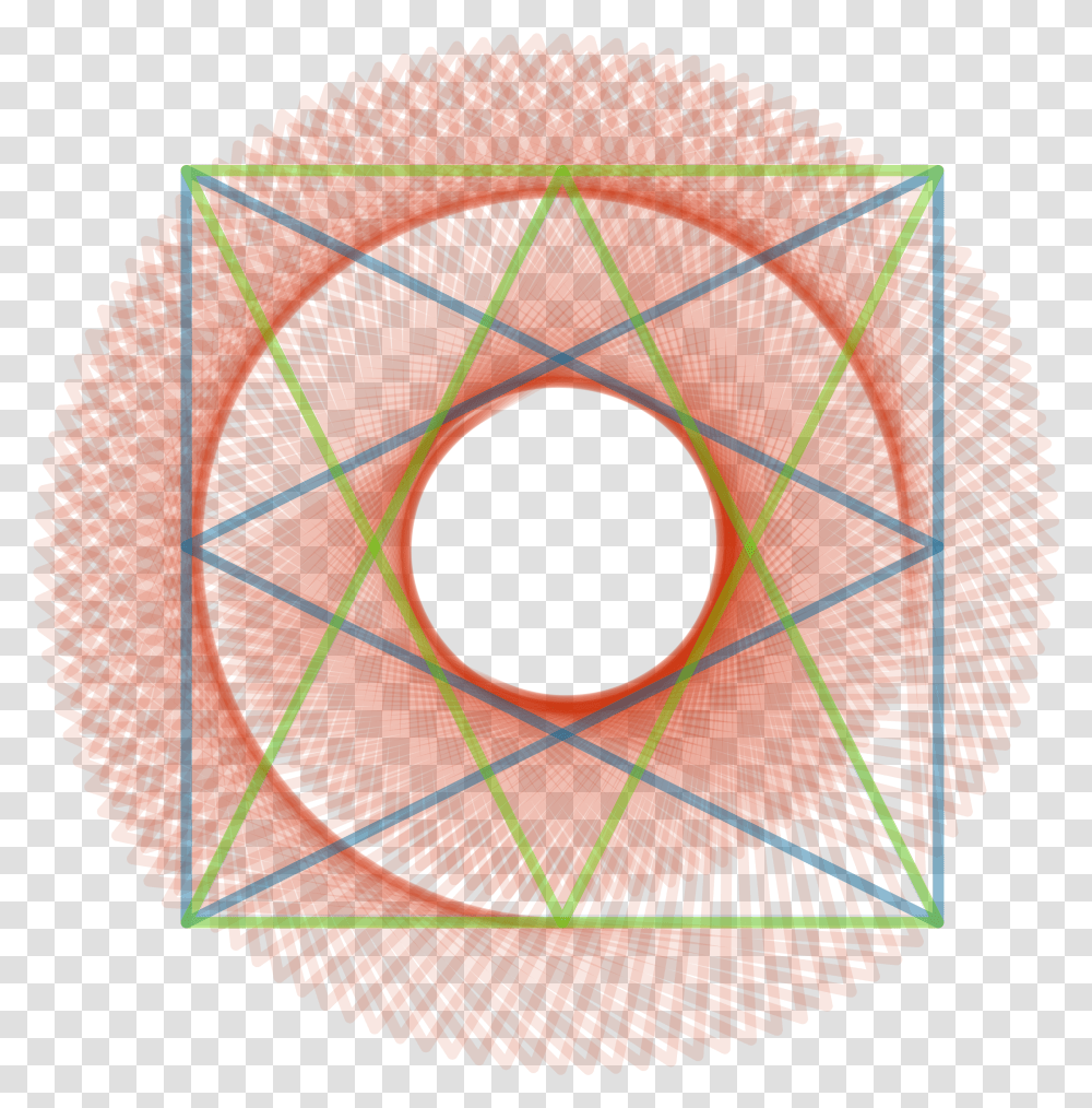Trihard Circle, Ornament, Pattern, Fractal, Hole Transparent Png