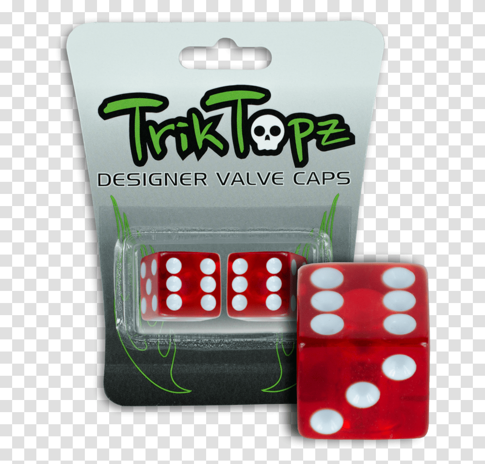 Trik Topz Dice Valve Caps Trik Topz, Game Transparent Png