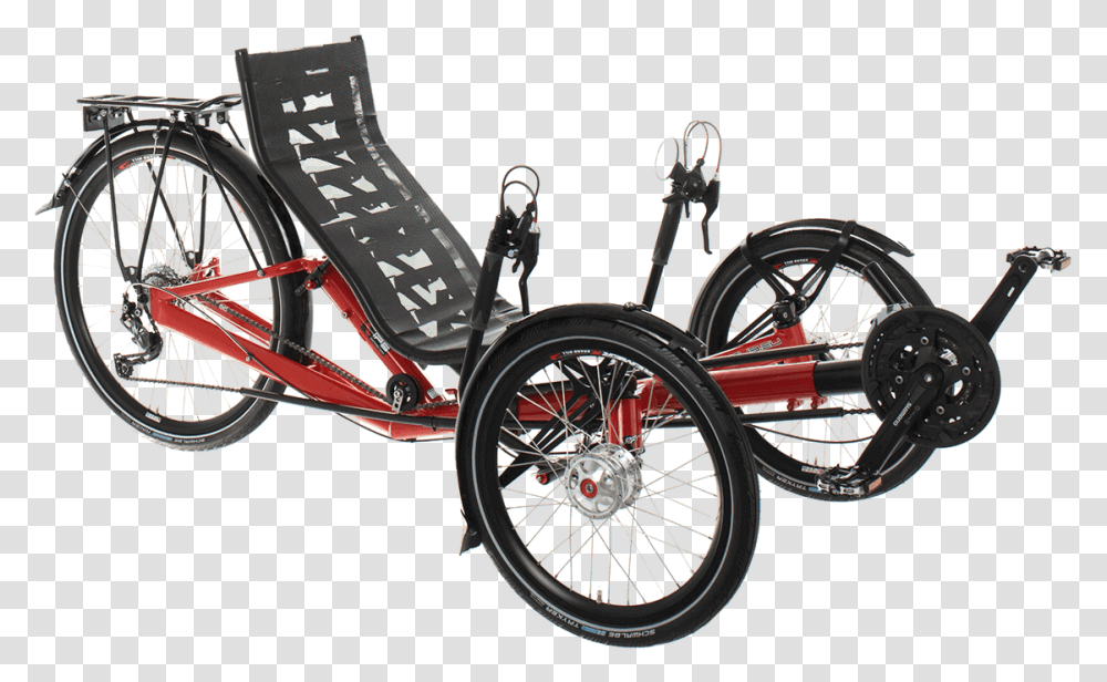 Trikes With 26 Rear Wheel Model Lines Azub Recumbents Recumbent Trike, Machine, Bicycle, Vehicle, Transportation Transparent Png