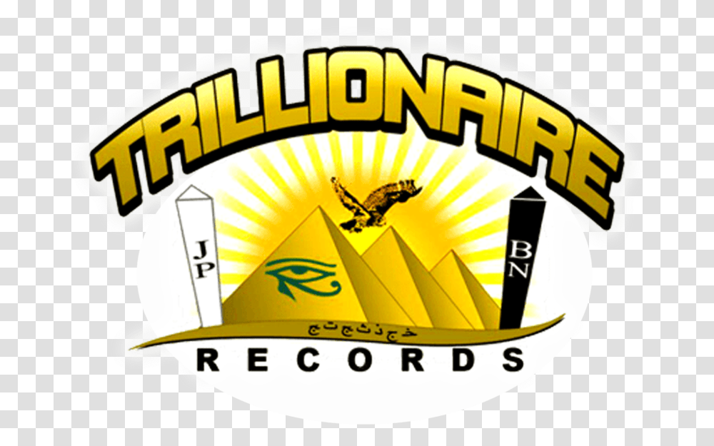 Trillionaire Records Graphic Design, Label, Lighting, Logo Transparent Png