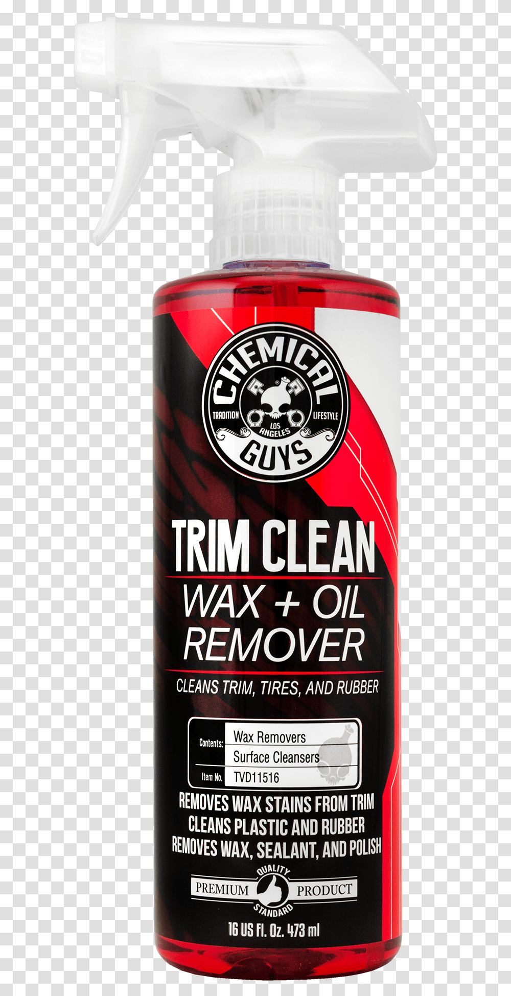 Trim Clean Wax And Oil Remover Chemical Guys Trim Clean Wax And Oil Remover, Tin, Can, Aluminium, Spray Can Transparent Png