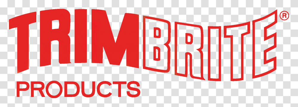 Trimbrite Red Logo Graphic Design, Word, Number Transparent Png