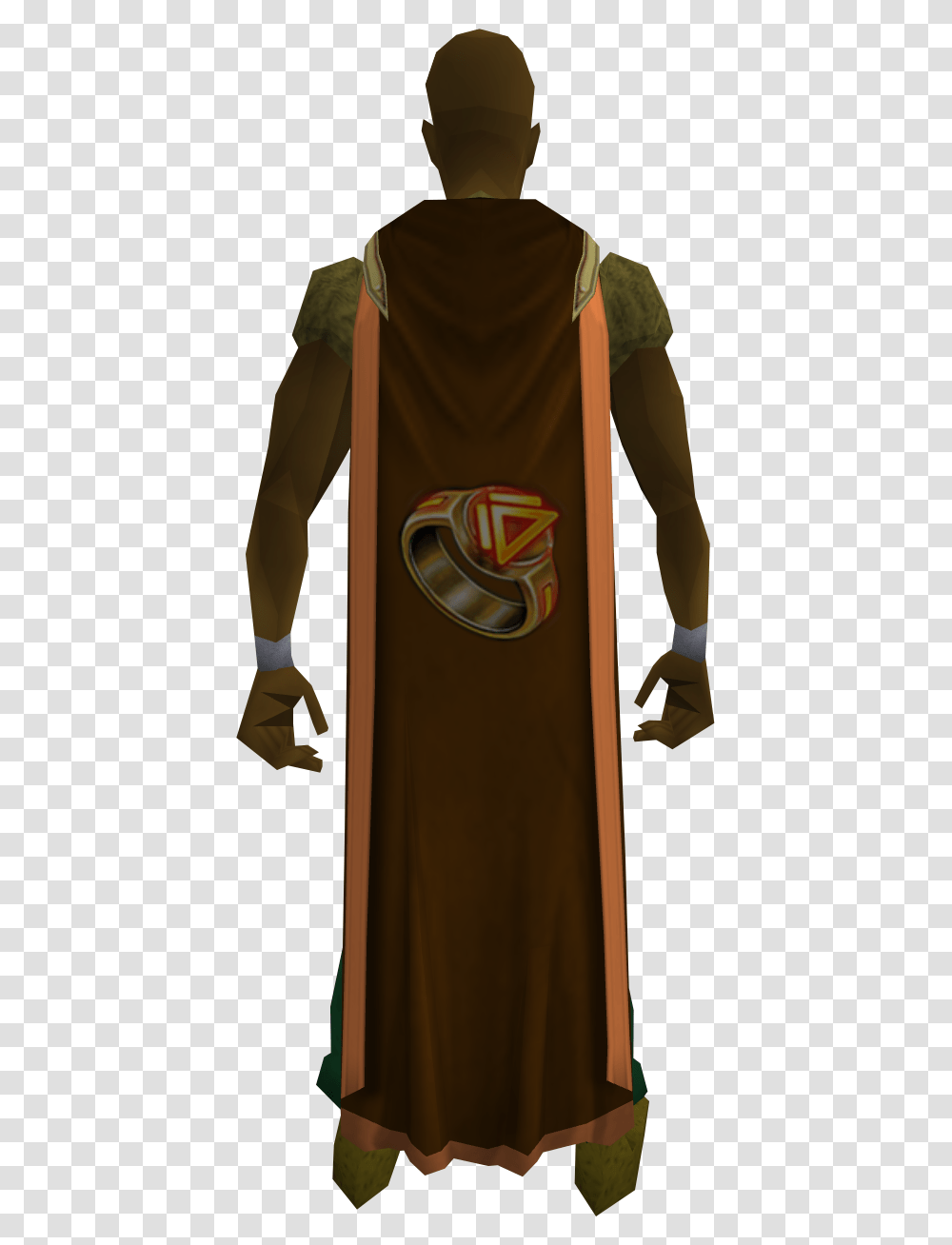 Trimmed Fletching Cape, Sleeve, Person, Cloak Transparent Png