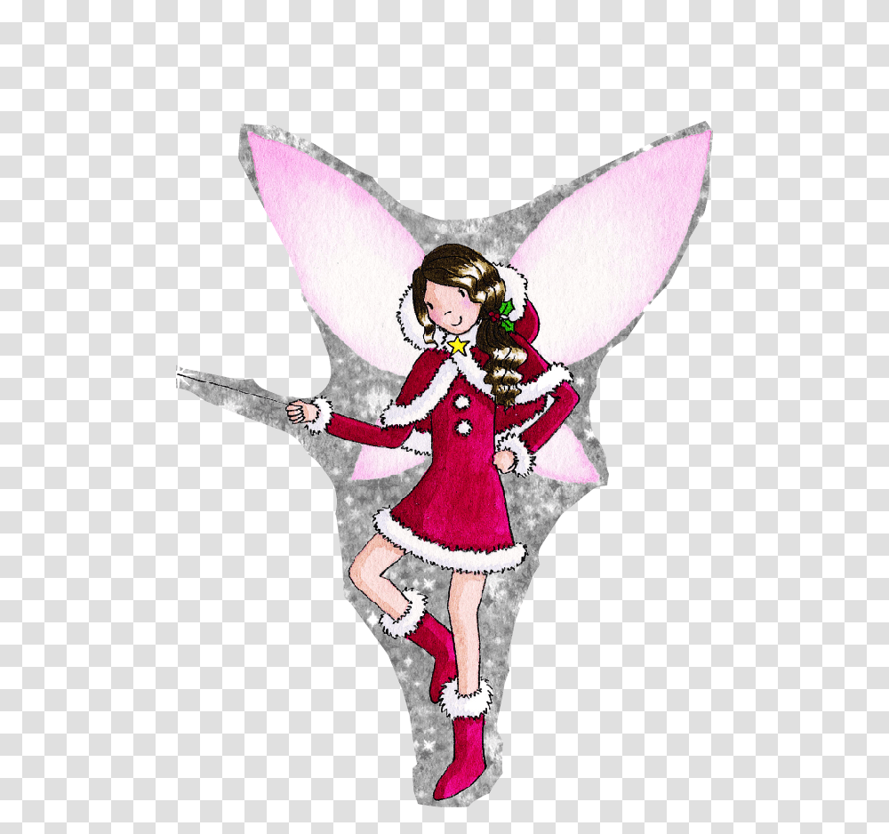 Trimmed Holly The Christmas Fairy, Person, Costume, Performer Transparent Png