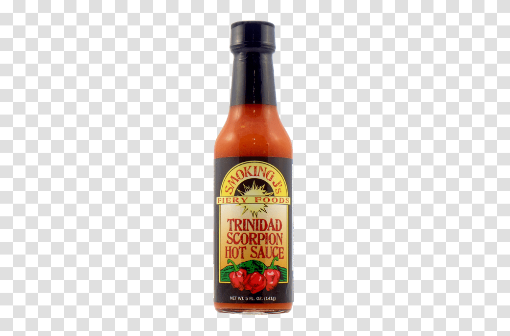 Trinidad Scorpion Hot Sauce, Food, Ketchup, Bottle Transparent Png