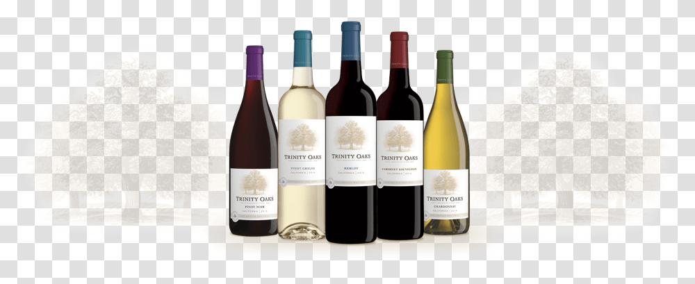 Trinity Oaks Wines Buy A Bottle And We'll Plant A Tree Wine Bottle, Alcohol, Beverage, Drink, Red Wine Transparent Png