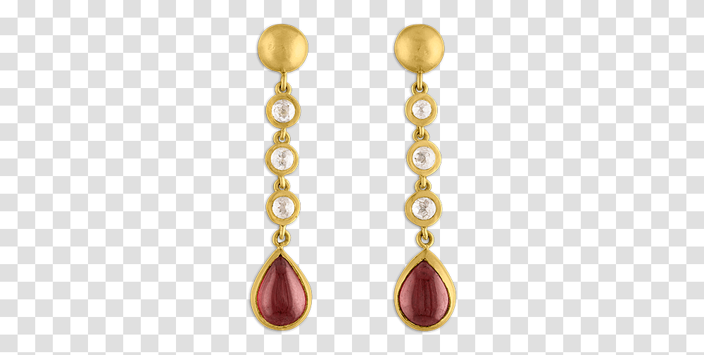 Trio Diamond And Garnet Dusters Brinco De Ouro Grande, Accessories, Accessory, Jewelry, Earring Transparent Png