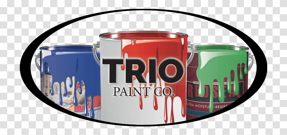 Trio Paint Burton Michigan, Tin, Can, Canned Goods, Aluminium Transparent Png