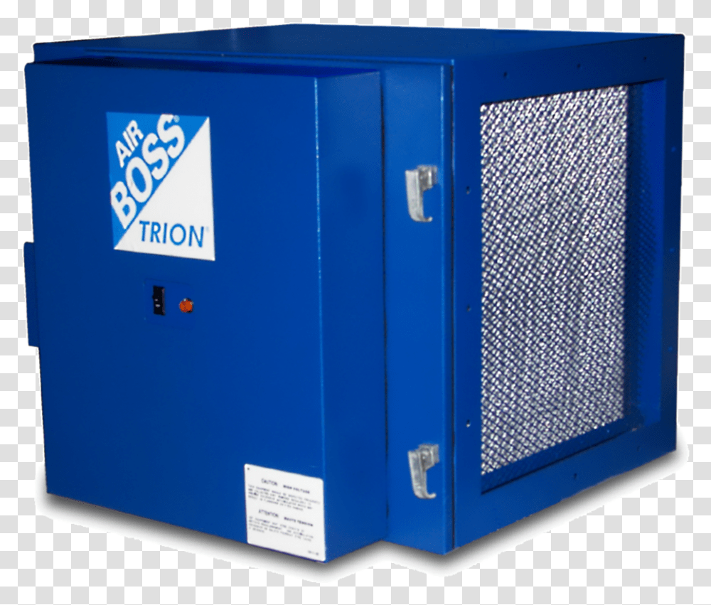 Trion Air Boss T1001 Electrostatic Air Filter Air Purifier, Machine, Word, Generator, File Folder Transparent Png