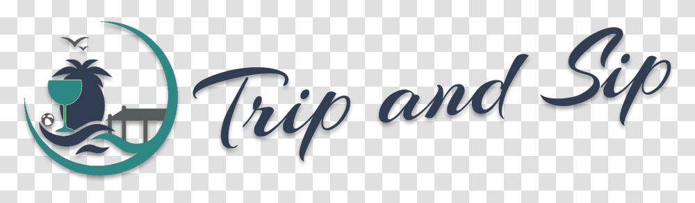 Trip And Sip Calligraphy, Handwriting, Alphabet, Label Transparent Png