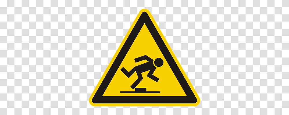 Trip Hazard Symbol, Sign, Road Sign Transparent Png