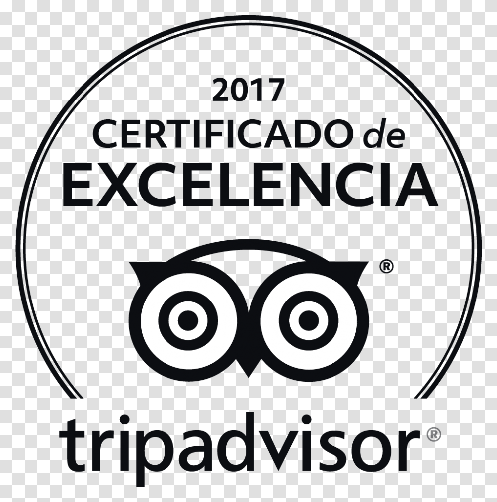 Tripadvisor Certificate Of Excellence 2018 White, Disk, Dvd Transparent Png