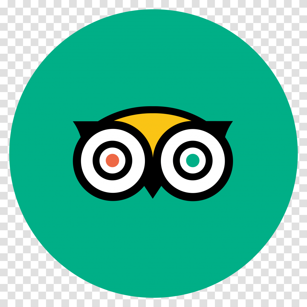 Tripadvisor Listings Trip Advisor Logo Circle, Graphics, Art, Bird, Animal Transparent Png