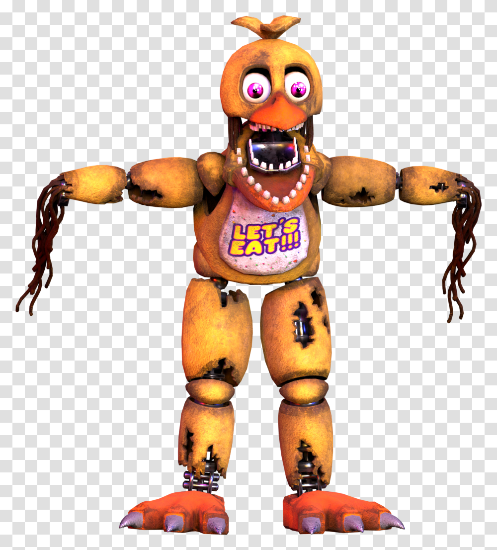 Triple A Fazbear Wiki Fnaf Vr Help Wanted Withered Chica, Toy, Architecture, Building, Emblem Transparent Png