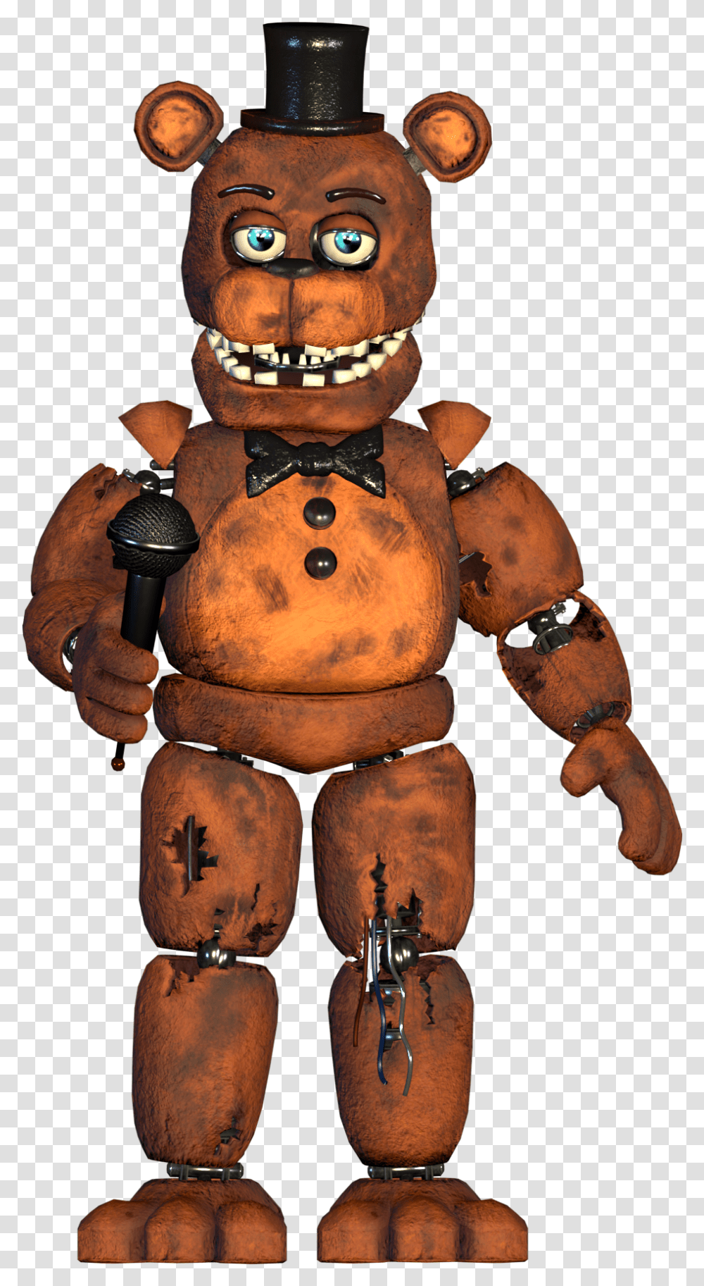 Triple A Fazbear Wiki Fnaf Vr Withered Freddy, Robot, Figurine, Toy Transparent Png