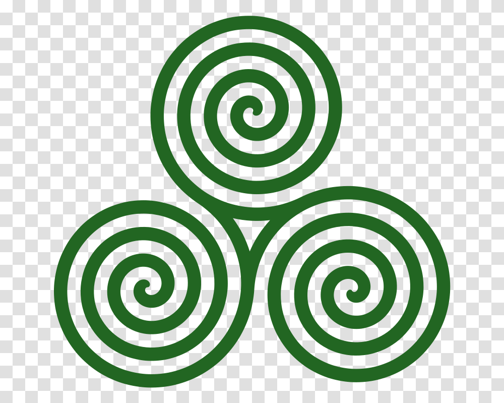Triple Celtic Symbol For Water, Spiral, Rug, Coil Transparent Png