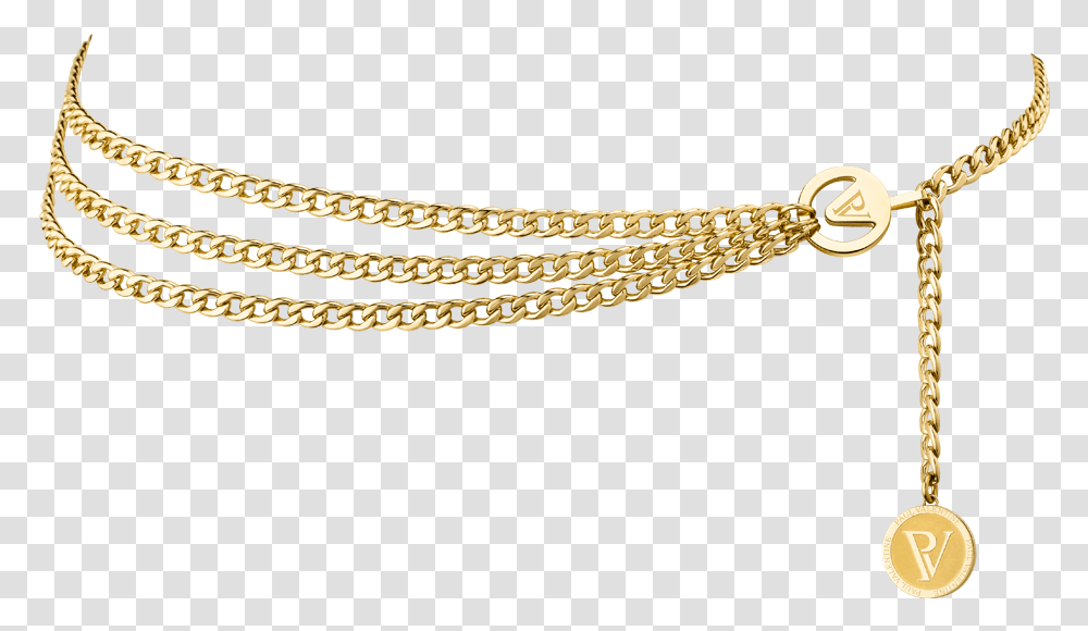 Triple Chain Belt Chain, Necklace, Jewelry, Accessories, Accessory Transparent Png