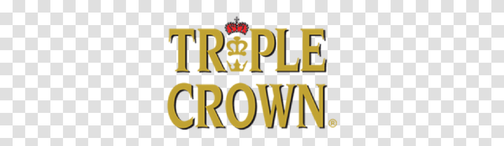 Triple Crown Logo Triple Crown Logo, Word, Text, Alphabet, Label Transparent Png