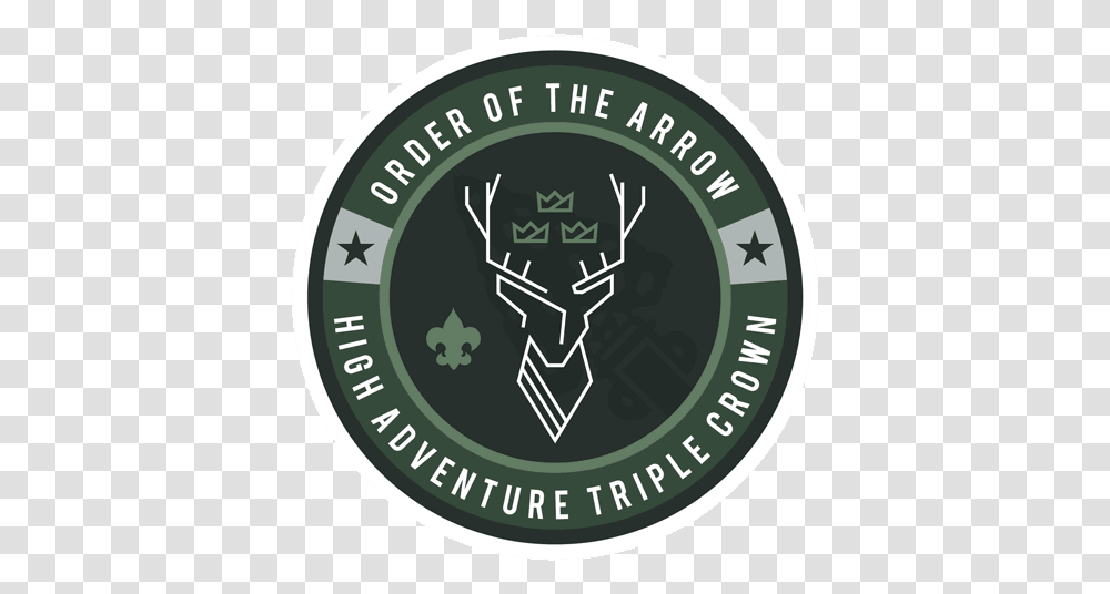 Triple Crown Order Of The Arrow Boy Scouts America Cub Scout Wolf Badge, Symbol, Logo, Emblem, Clock Tower Transparent Png