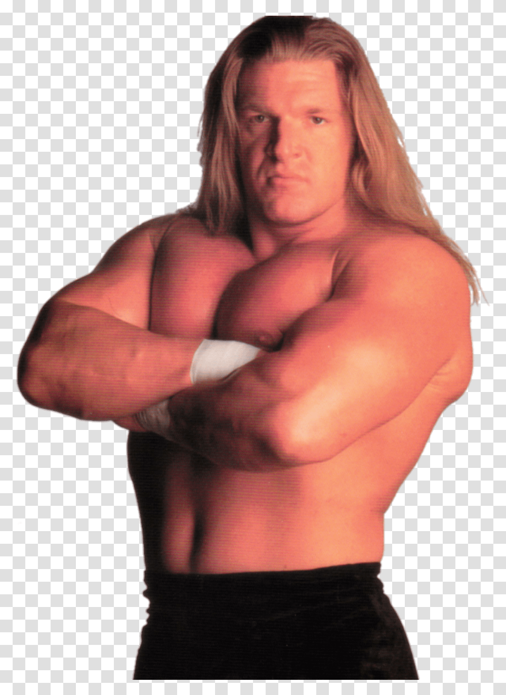 Triple H In The 90s Wwe Triple H, Person, Human, Arm, Torso Transparent Png