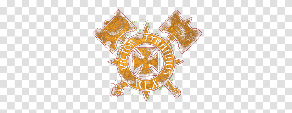 Triple H Logo 5 Image Emblem, Symbol, Trademark, Badge, Cross Transparent Png