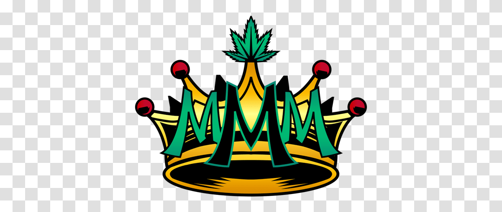 Triple M Presents King Veli Korona Logo, Text, Graphics, Art, Vegetation Transparent Png