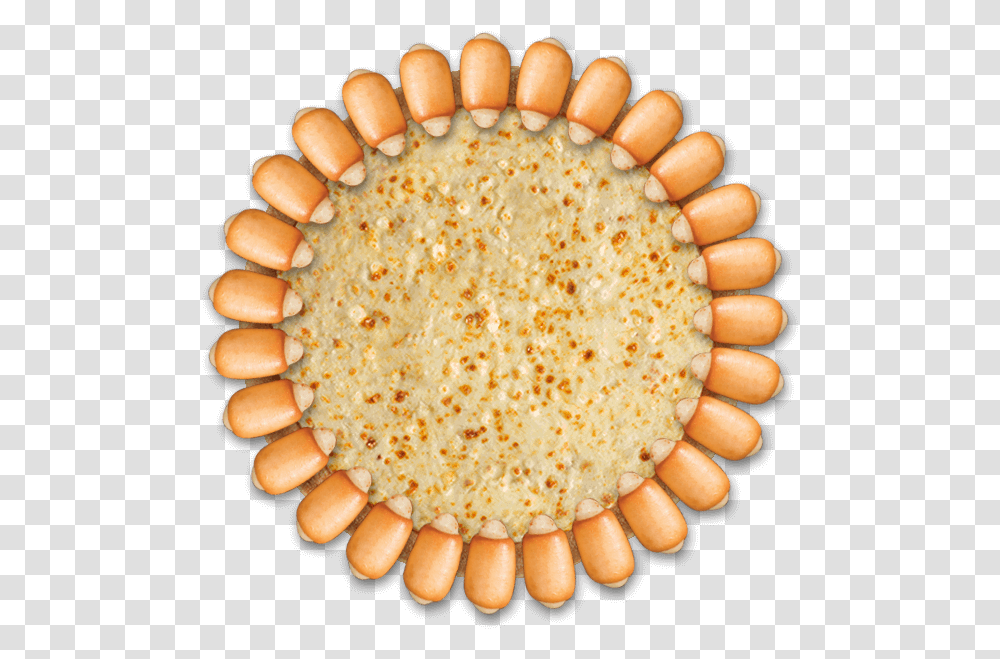 Triple Meat Circle, Hot Dog, Food, Plant, Sweets Transparent Png