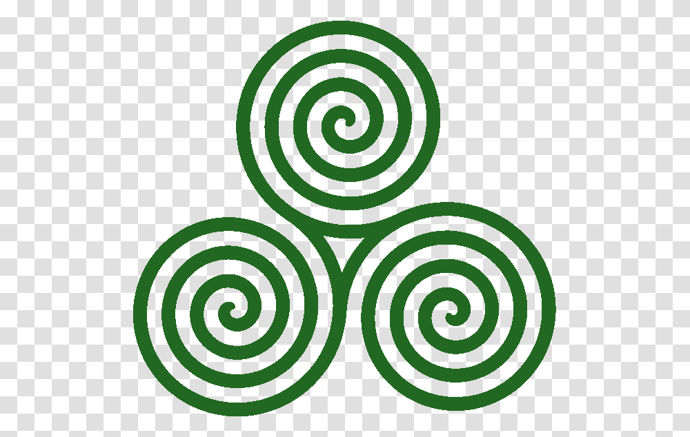 Triple Spiral Green, Rug, Coil Transparent Png
