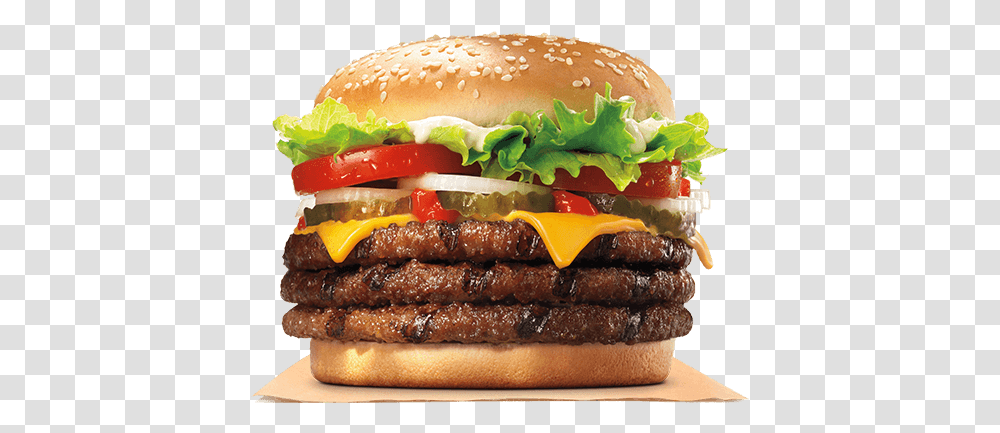 Triple Whopper Sandwich Burger King Crown, Food, Hot Dog, Sesame Transparent Png