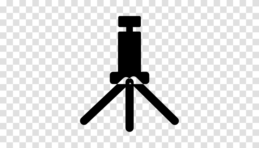 Tripod Technology Picture Icon With And Vector Format, Gray, World Of Warcraft Transparent Png