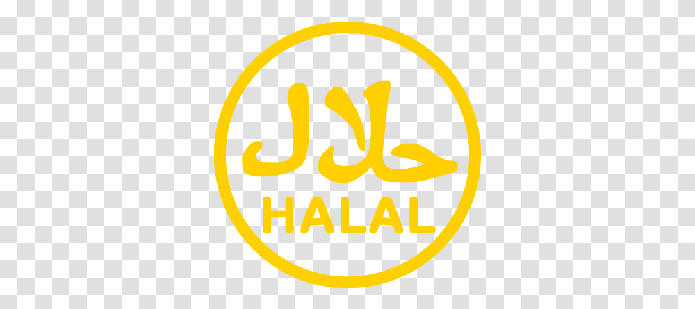 Tripoli Halal Meat Halal Logo Yellow, Label, Text, Symbol, Poster Transparent Png