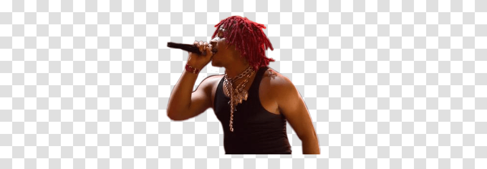 Trippieredd Rap Hiphop Red Trippie 14 Big14 Singing, Person, Hair, Crowd, Musician Transparent Png