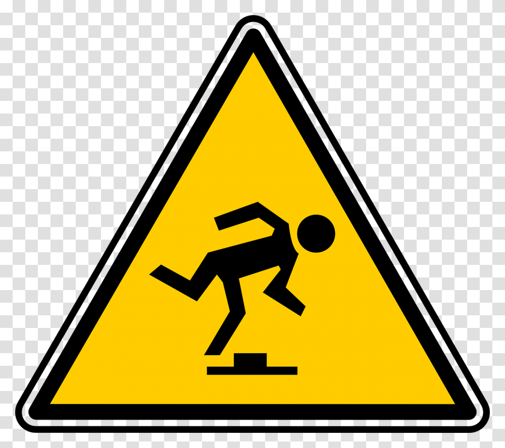 Tripping Hazard Svg Clip Arts Triangle In Everyday Life, Sign, Road Sign Transparent Png