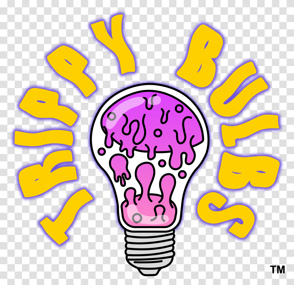 Trippy Bulbs Compact Fluorescent Lamp, Light, Lightbulb, Hand Transparent Png
