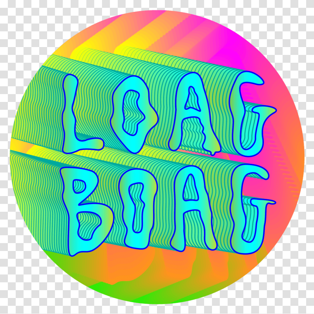 Trippy Neon Logo By Leah Riffell Dot, Text, Clothing, Symbol, Label Transparent Png