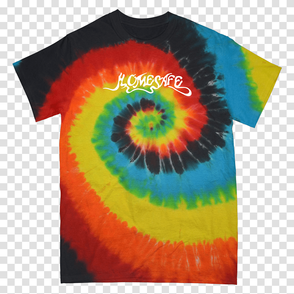 Trippy Tee Rainbow T Shirt, Dye, Spiral Transparent Png