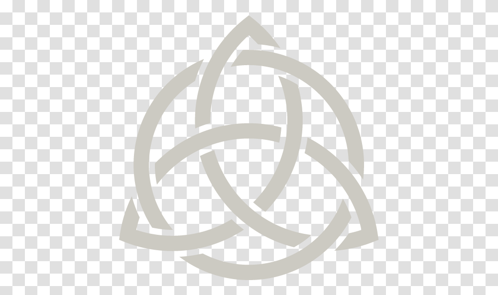 Triquetra Celtic Trinity Knot, Logo, Trademark, Stencil Transparent Png