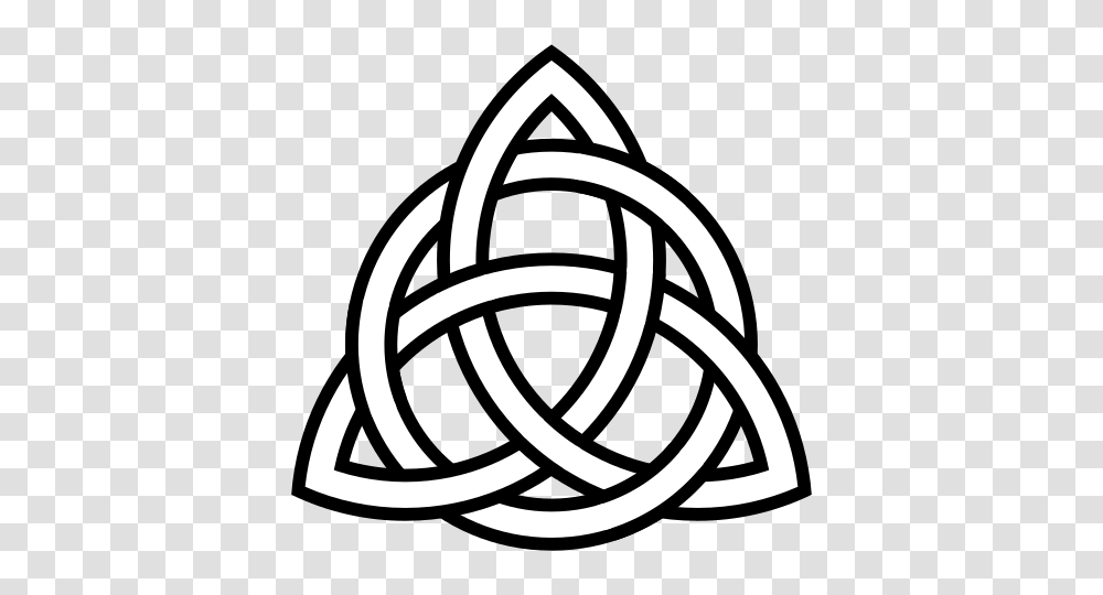 Triquetra Circle Interlaced, Logo, Trademark Transparent Png